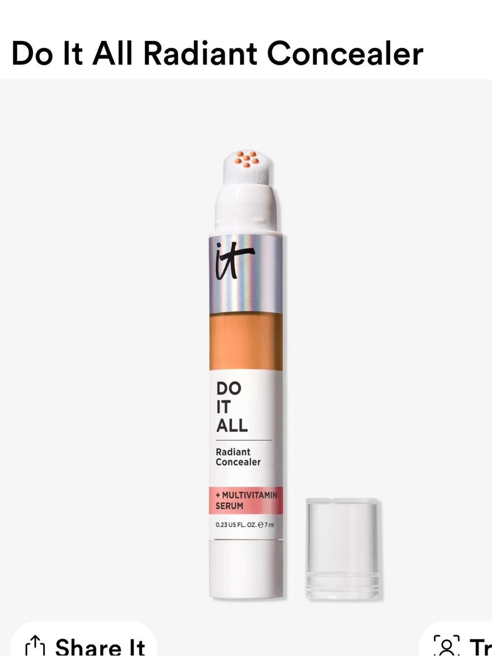 IT Cosmetics Do It All Radiant Concealer - Light Peach